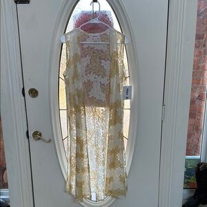 Chic Lace Floral Kimono